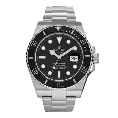 Rolex Stainless Steel 41mm Oyster Perpetual Submariner Date Watch Black 126610LN 1 of 5