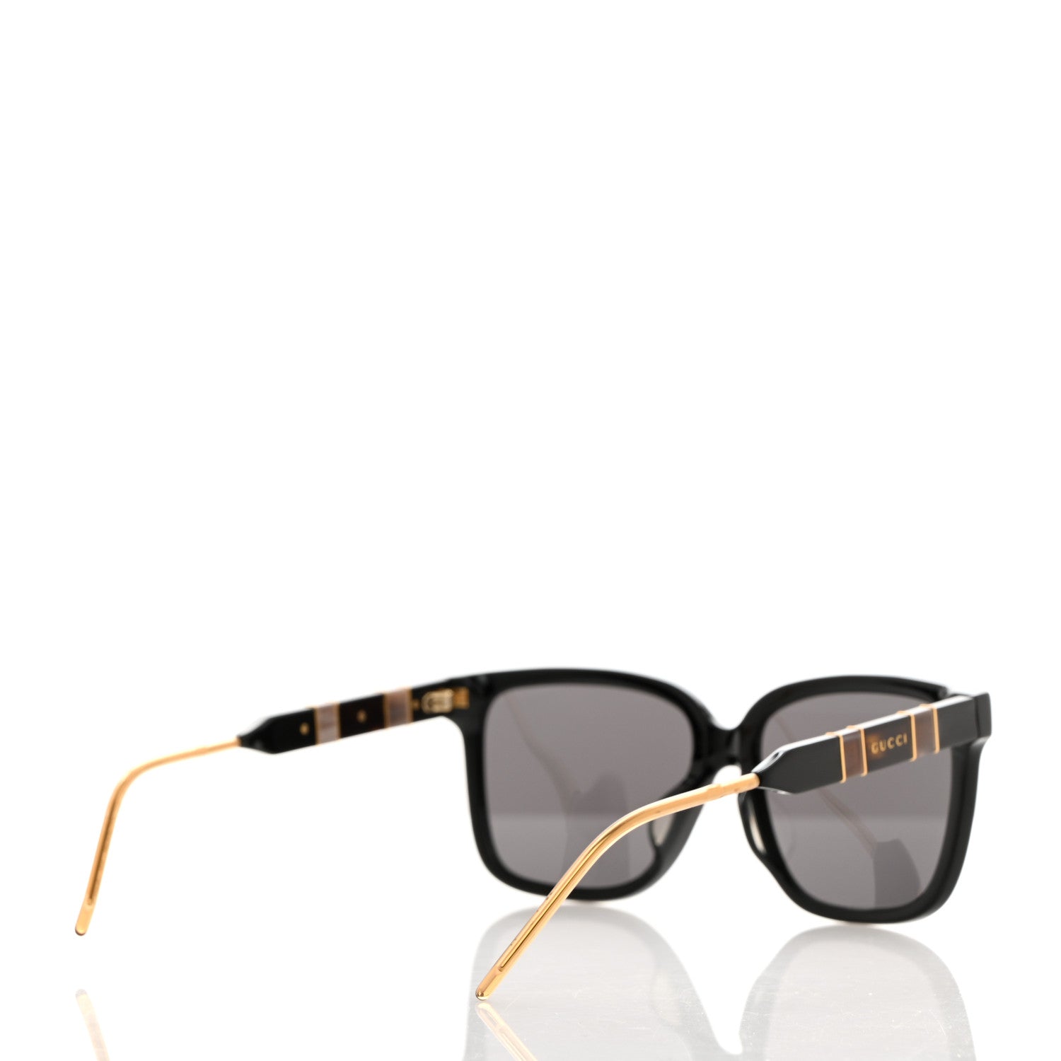 Gucci Acetate Square Sunglasses GG0599SA Black 4 of 7