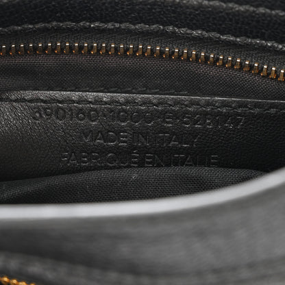 Balenciaga Chevre Gold Metallic Edge Hardware Mini City Black 7 of 11