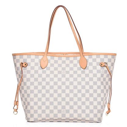 Louis Vuitton Damier Azur Neverfull MM 1 of 9