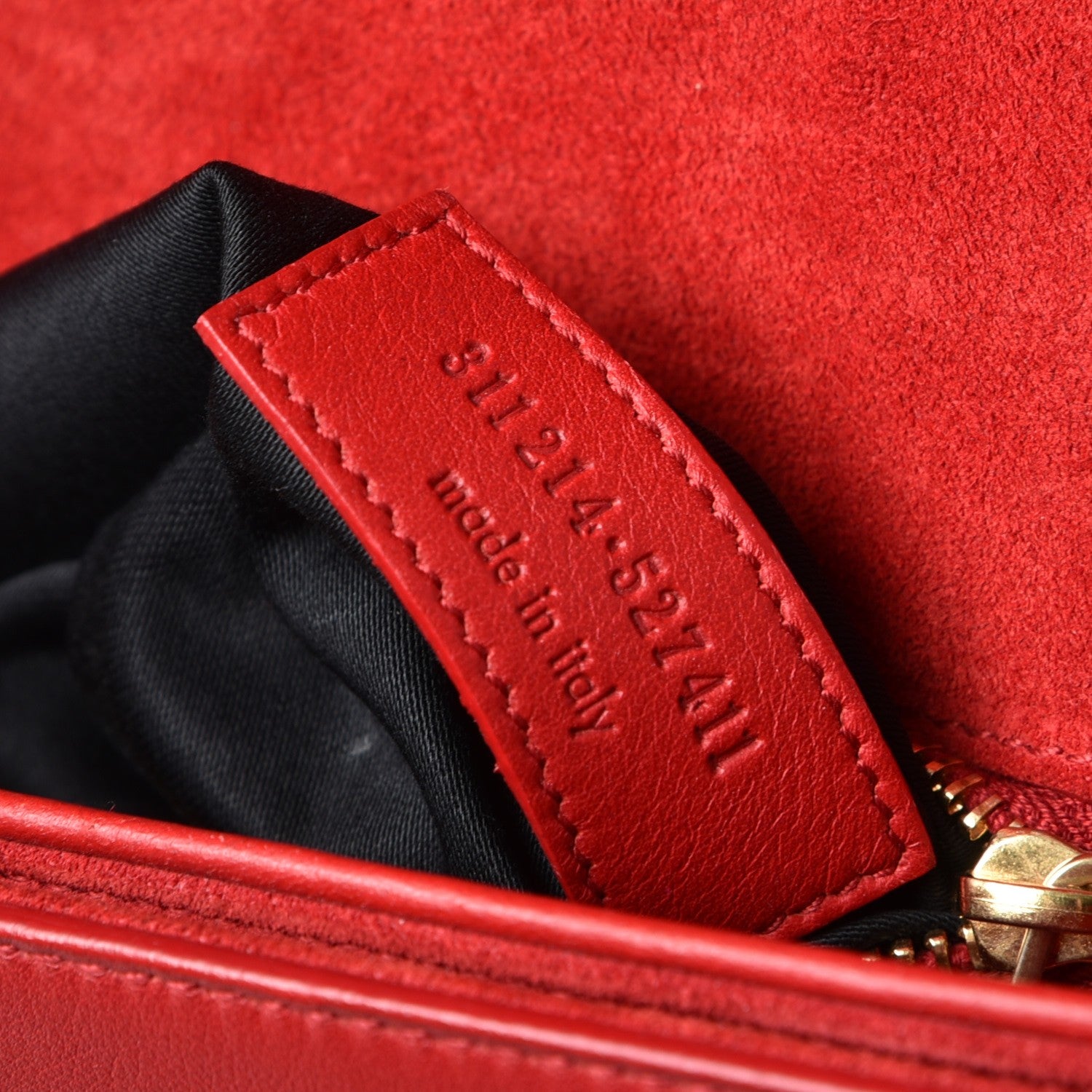 Saint Laurent Calfskin Classic Y Satchel Red 7 of 9