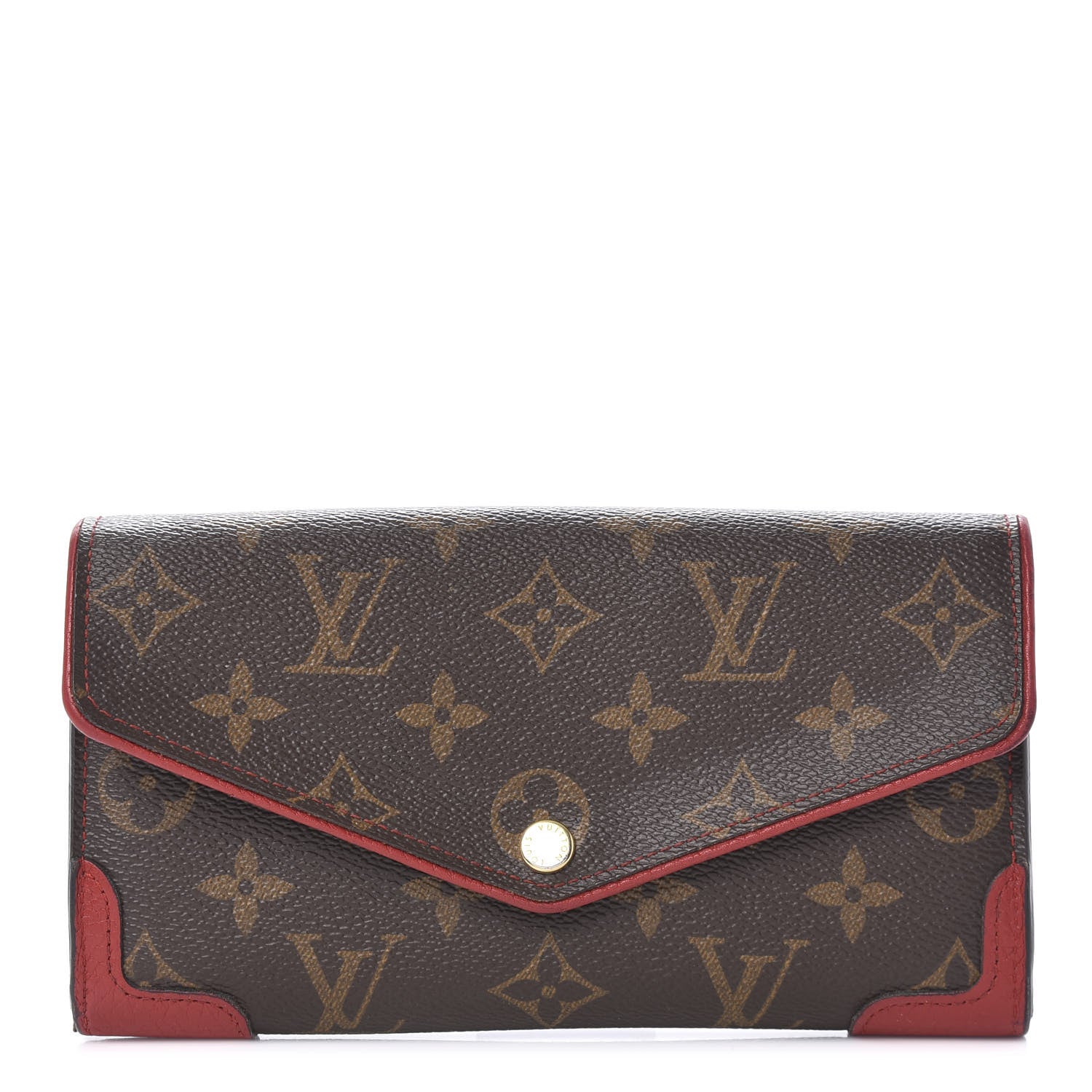 Louis Vuitton Monogram Sarah Retiro Wallet Cherry 1 of 10