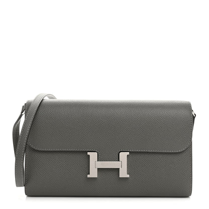 Hermes Epsom Constance Long To Go Wallet Gris Meyer 1 of 11