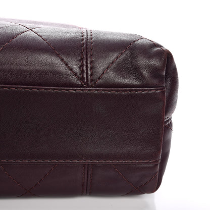 Chanel Lambskin Quilted Large Soft Touch Flap Burgundy 14 of 17