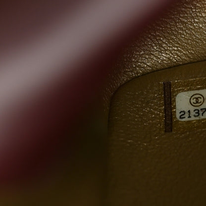 Chanel Hot Stamping Calfskin Tale Of Salzburg Flap Burgundy 7 of 11