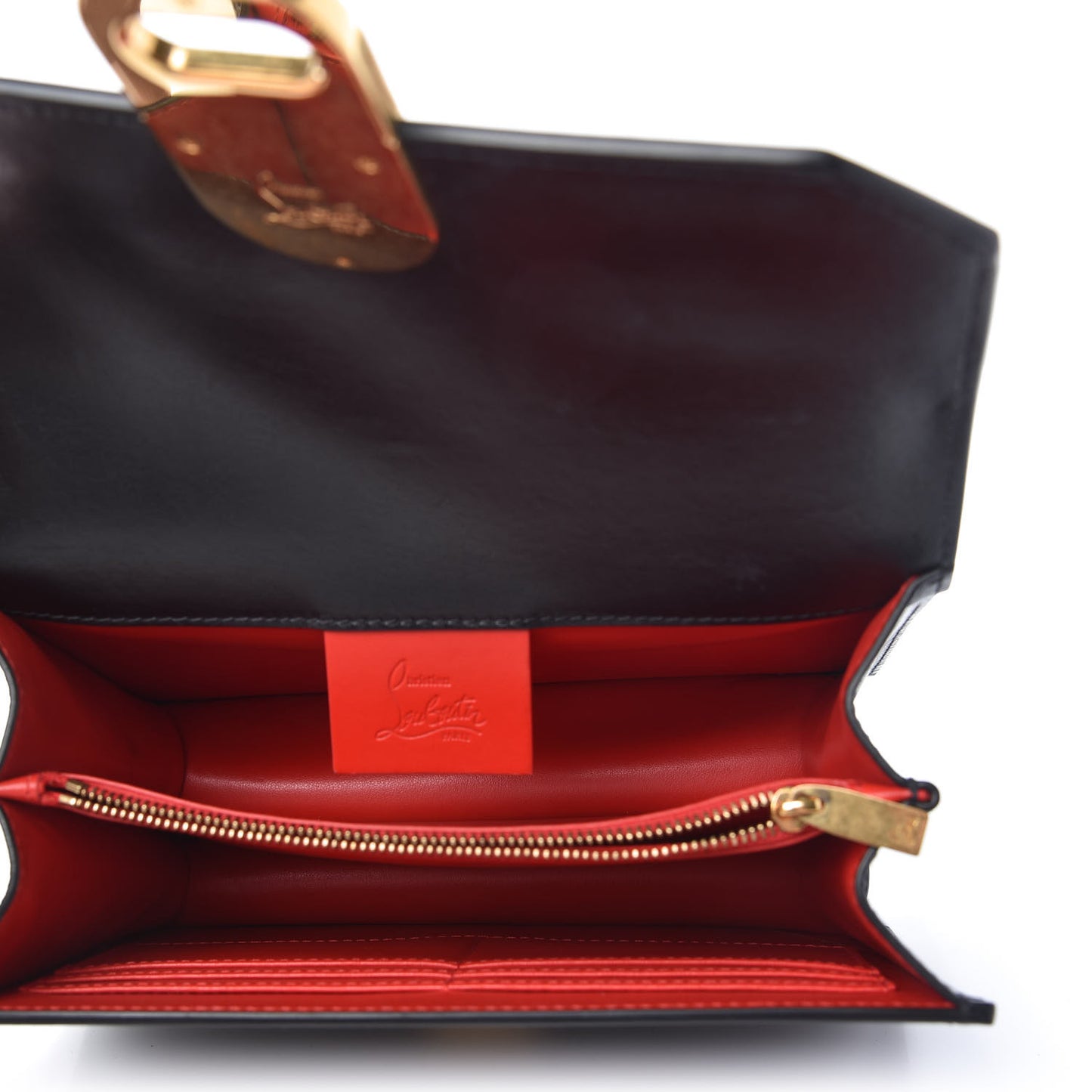 Calfskin Large Elisa Shoulder Bag Black