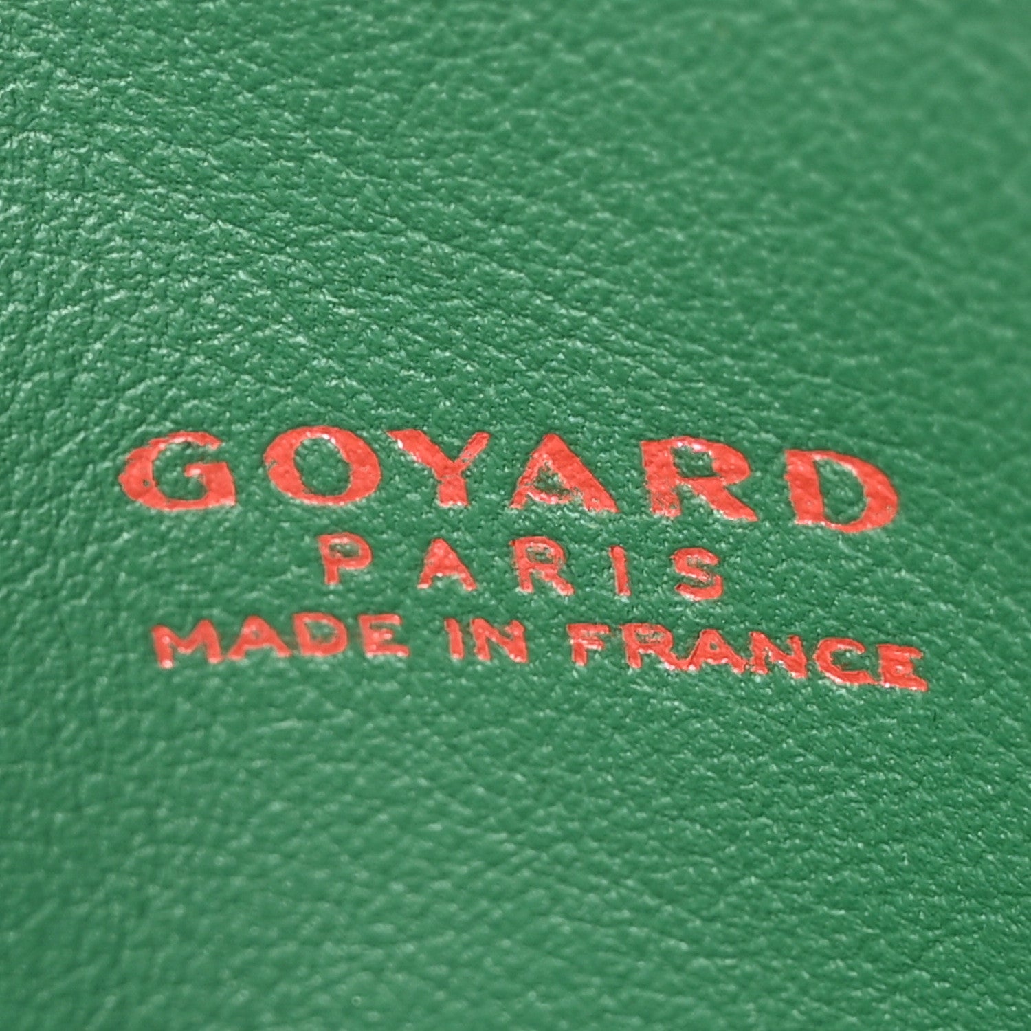 Goyard Goyardine Reversible Mini Anjou Green 7 of 18
