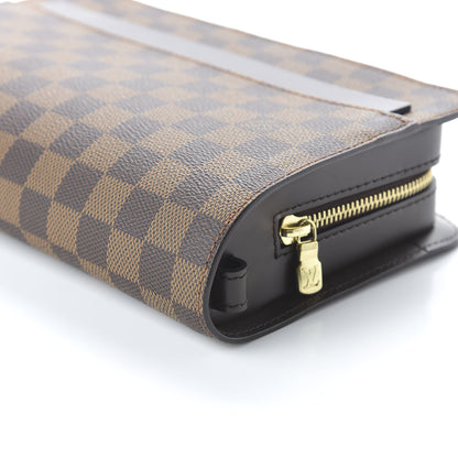 Louis Vuitton Damier Ebene Pochette Saint Louis Clutch 7 of 9