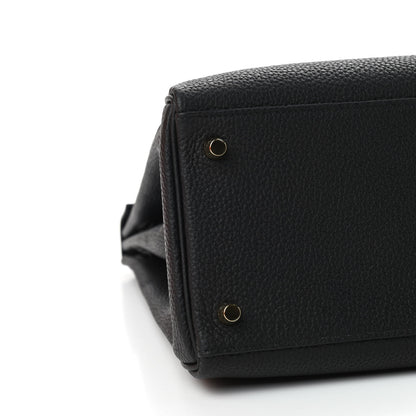 Hermes Togo Kelly Retourne 35 Black 9 of 12