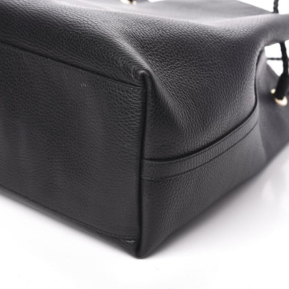 Gucci Calfskin Large Gifford Braided Handle Tote Black 9 of 10