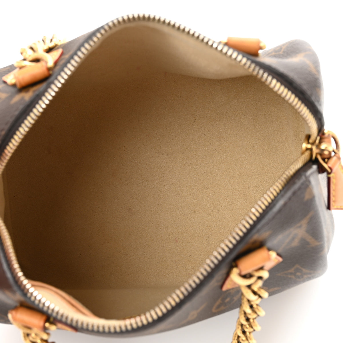 Louis Vuitton Monogram Chain Speedy 20 5 of 11