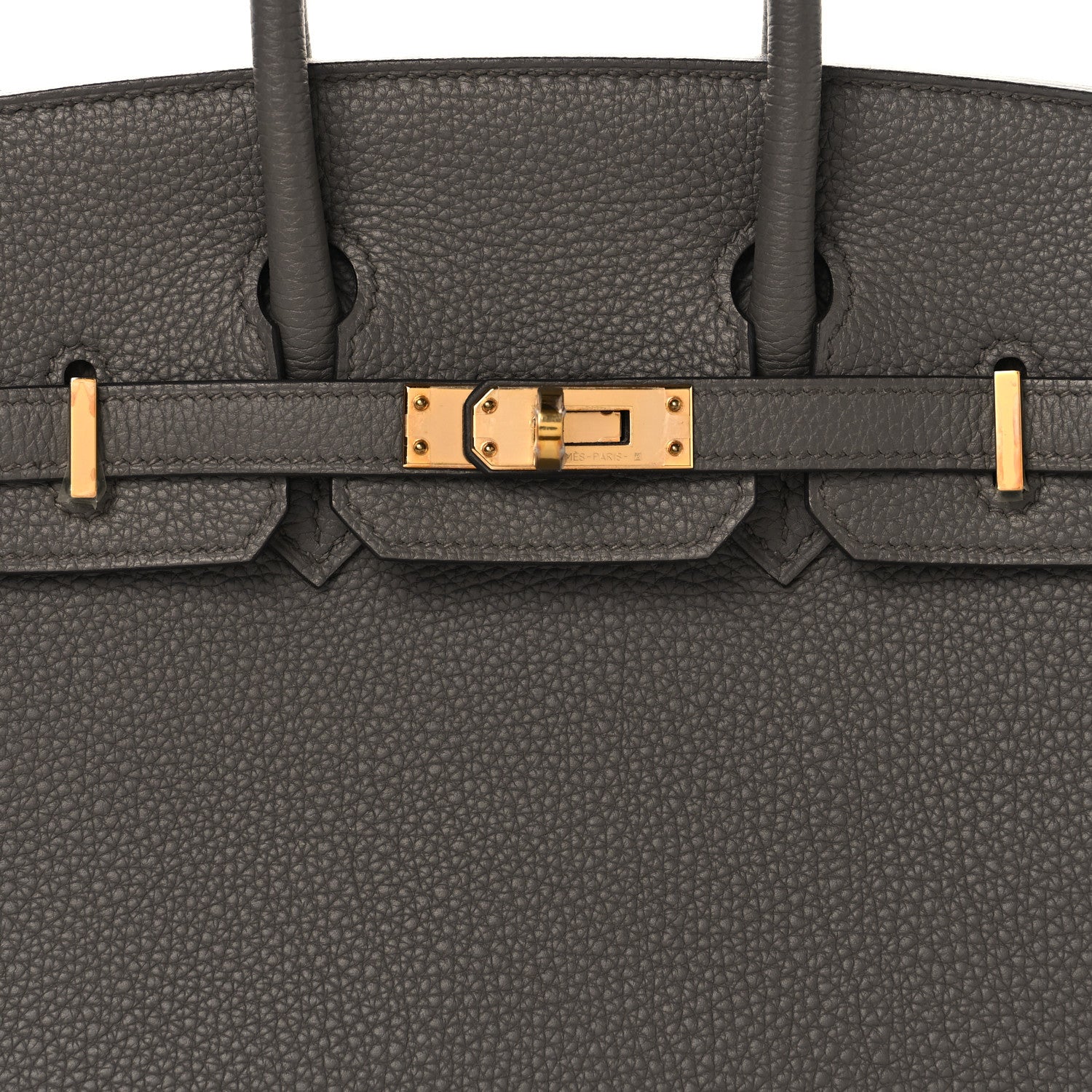 Hermes Togo Birkin 25 Etain 16 of 23