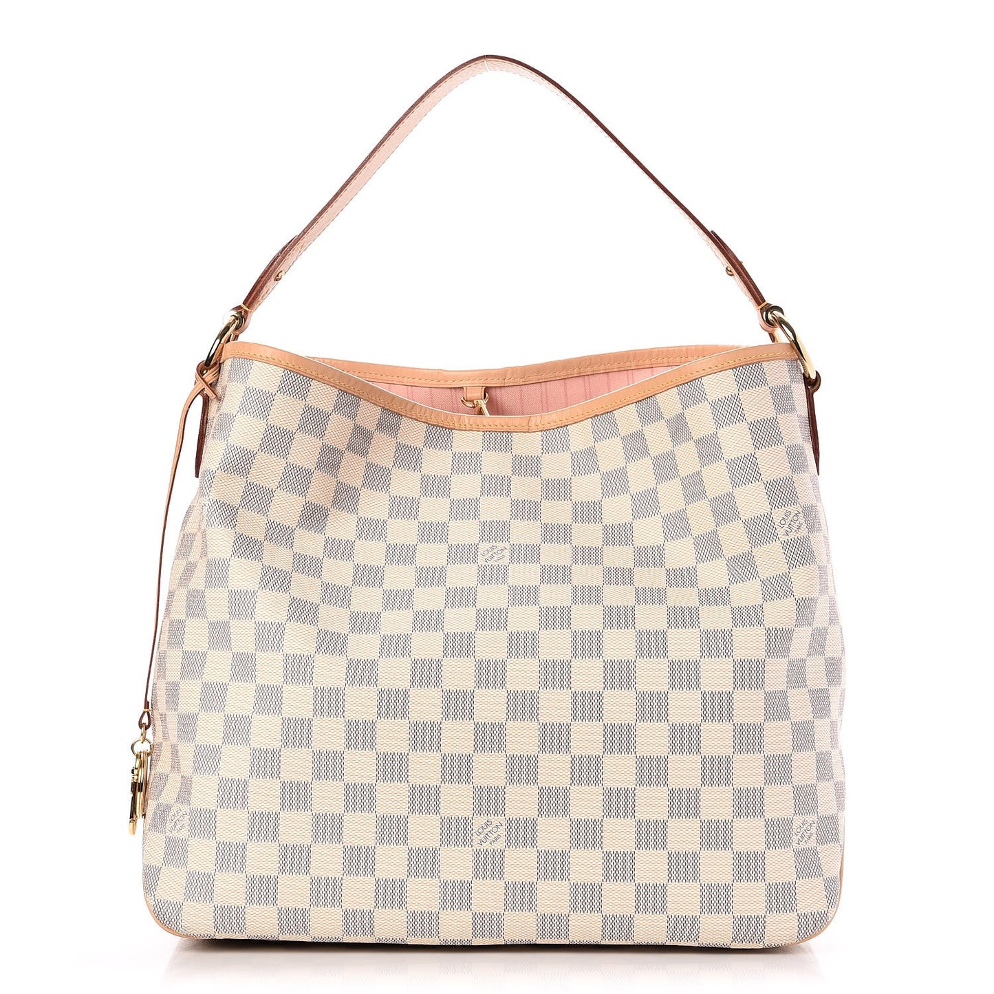 Damier Azur Delightful MM Rose Ballerine