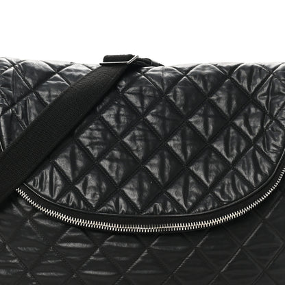 Chanel Nylon Quilted XL Coco Cocoon Messenger Black 8 of 11