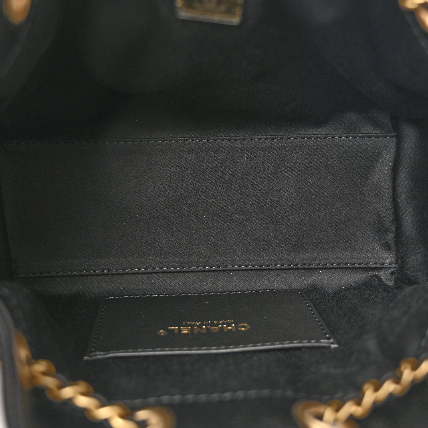 Chanel Caviar Quilted Mini Chanel 25 Handbag Black 5 of 11