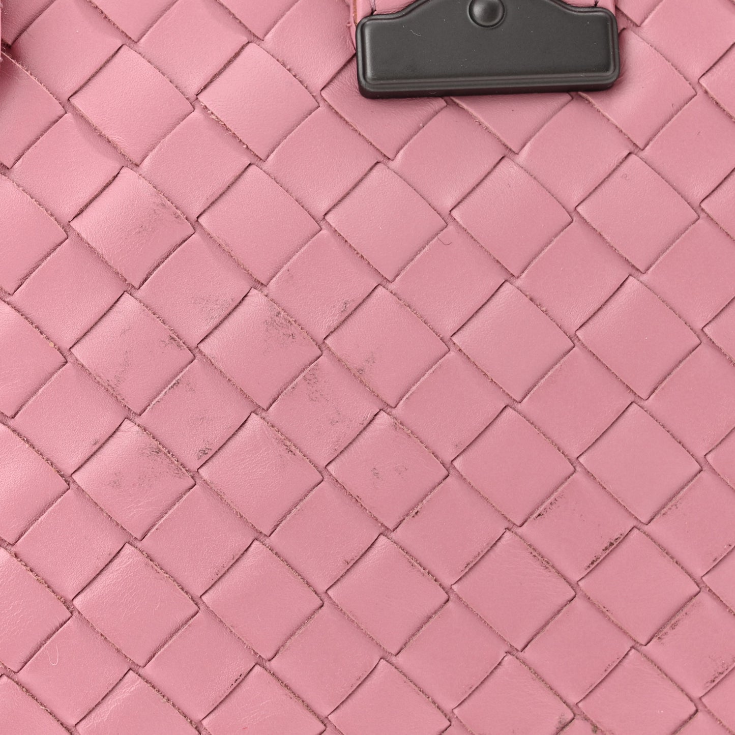 Nappa Intrecciato Small Roma Tote Mallow