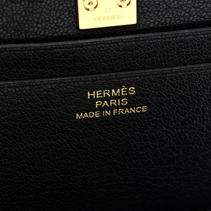 Hermes Chevre Mysore Medor Card Holder Black 6 of 7