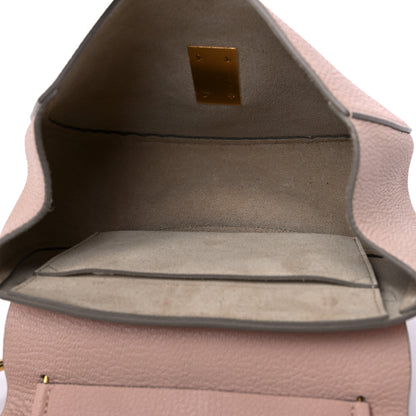 Chloe Grained Lambskin Medium Drew Shoulder Bag Cement Pink 5 of 11