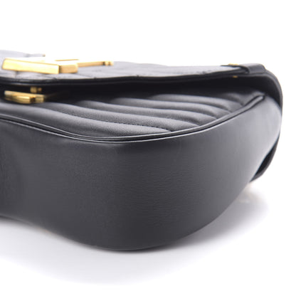 Louis Vuitton Calfskin New Wave Chain MM Black 9 of 9