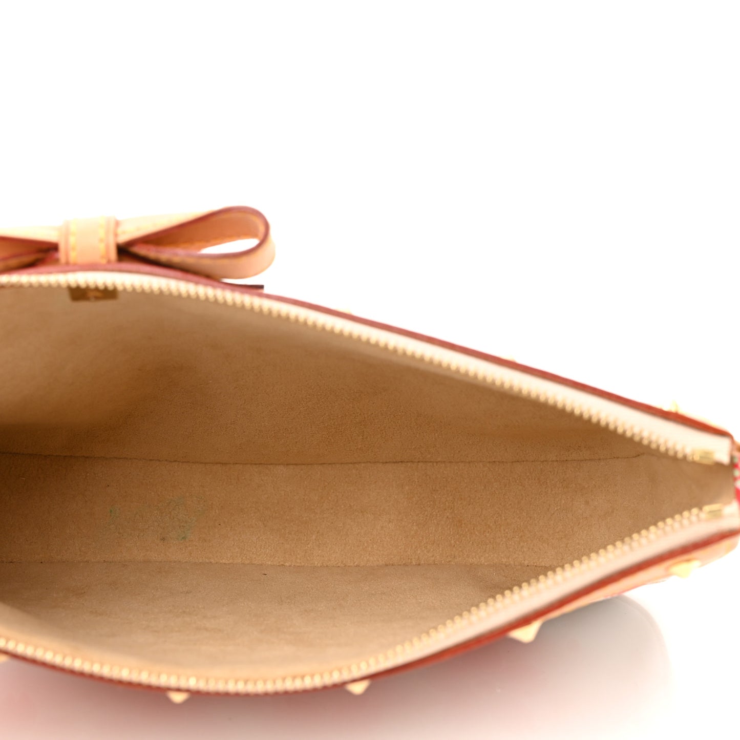 Monogram Cherry Blossom Pochette Accessories Red