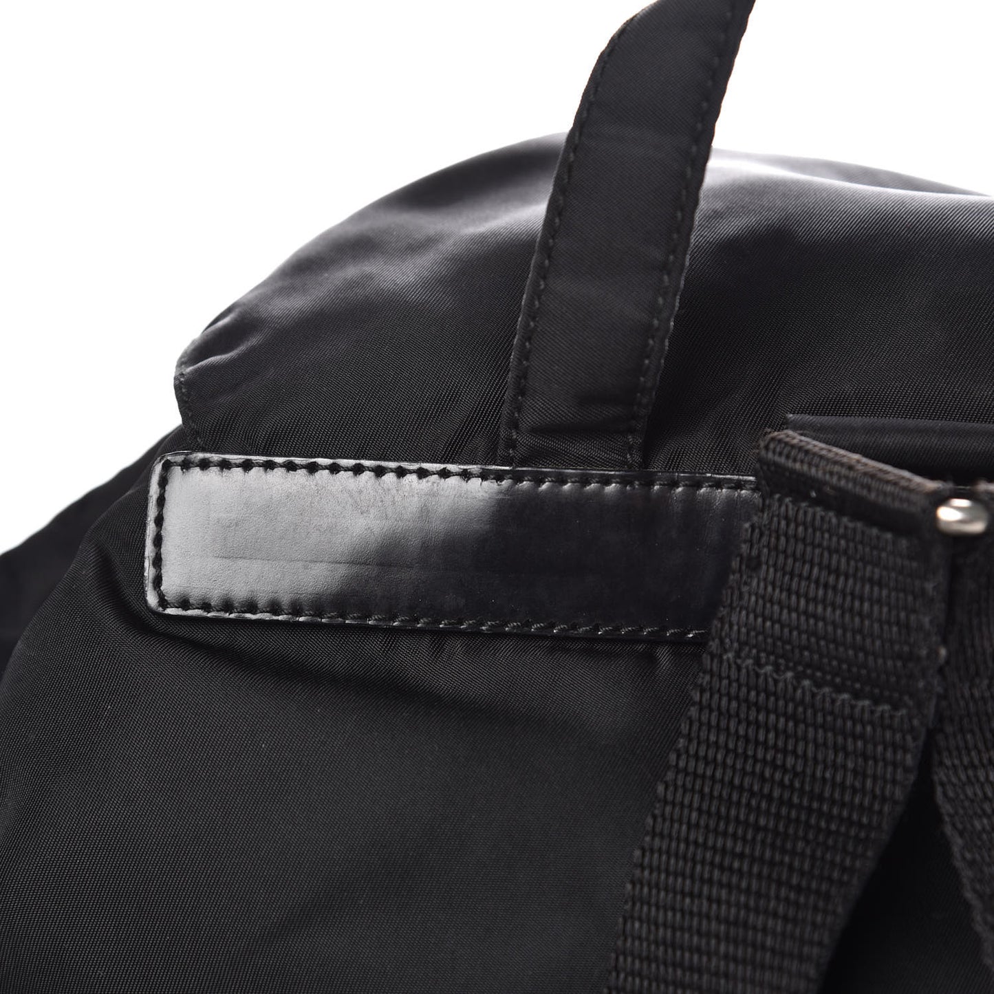 Nylon Vela Medium Backpack Black