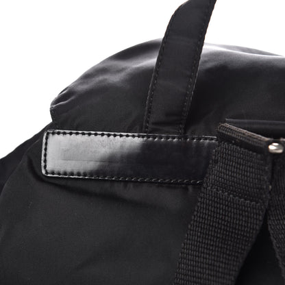 Prada Nylon Vela Medium Backpack Black 9 of 9