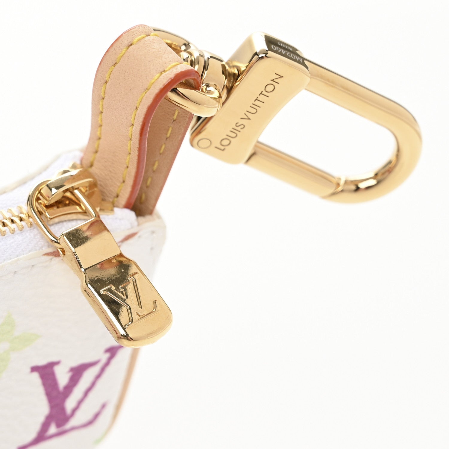 Louis Vuitton LV X TM Monogram Multicolor Micro Pochette White 6 of 7