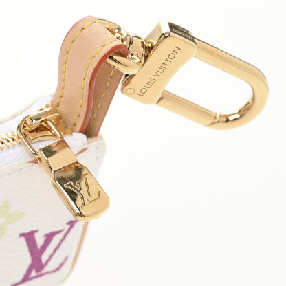Louis Vuitton LV X TM Monogram Multicolor Micro Pochette White 6 of 7