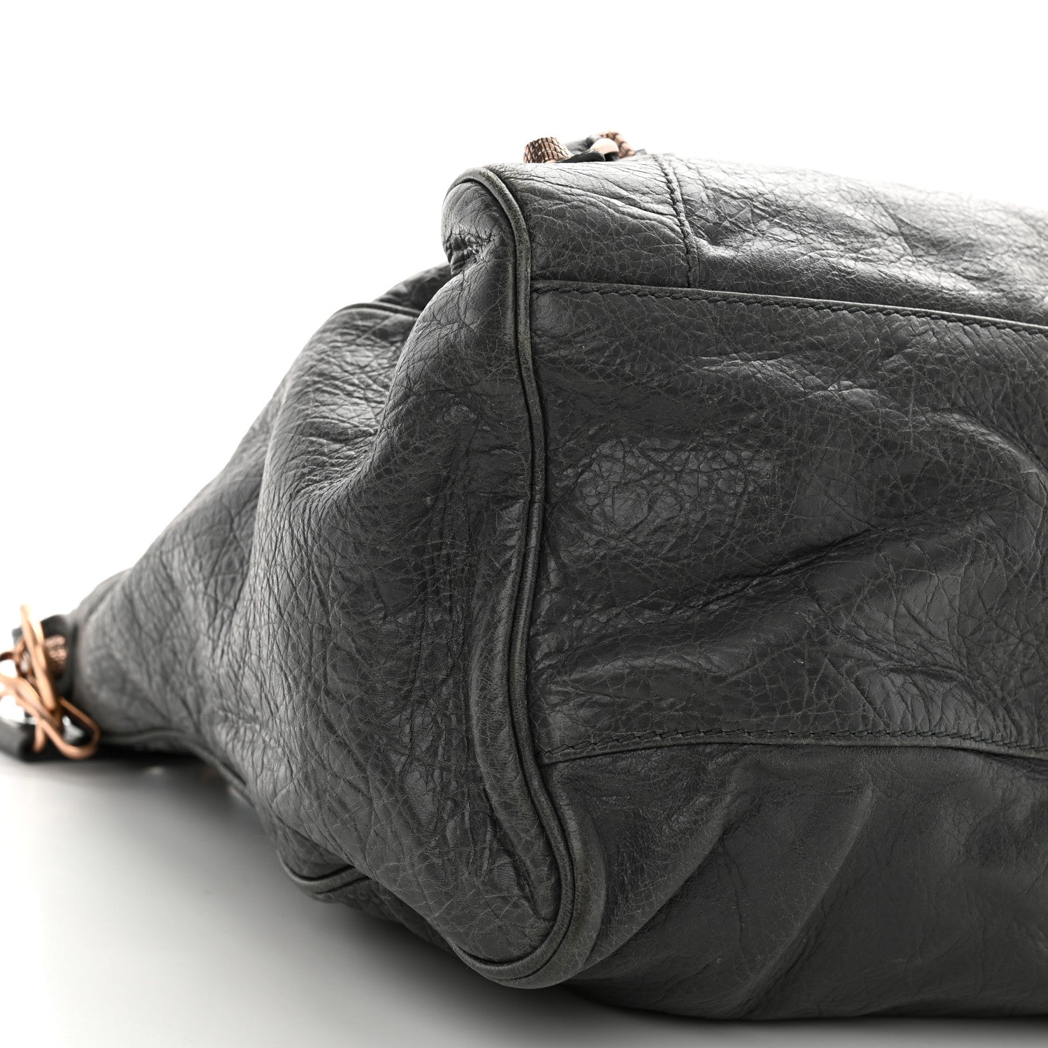 Balenciaga Agneau Giant 12 Rose Gold Hardware Velo Gris Fossile Anthracite 10 of 13