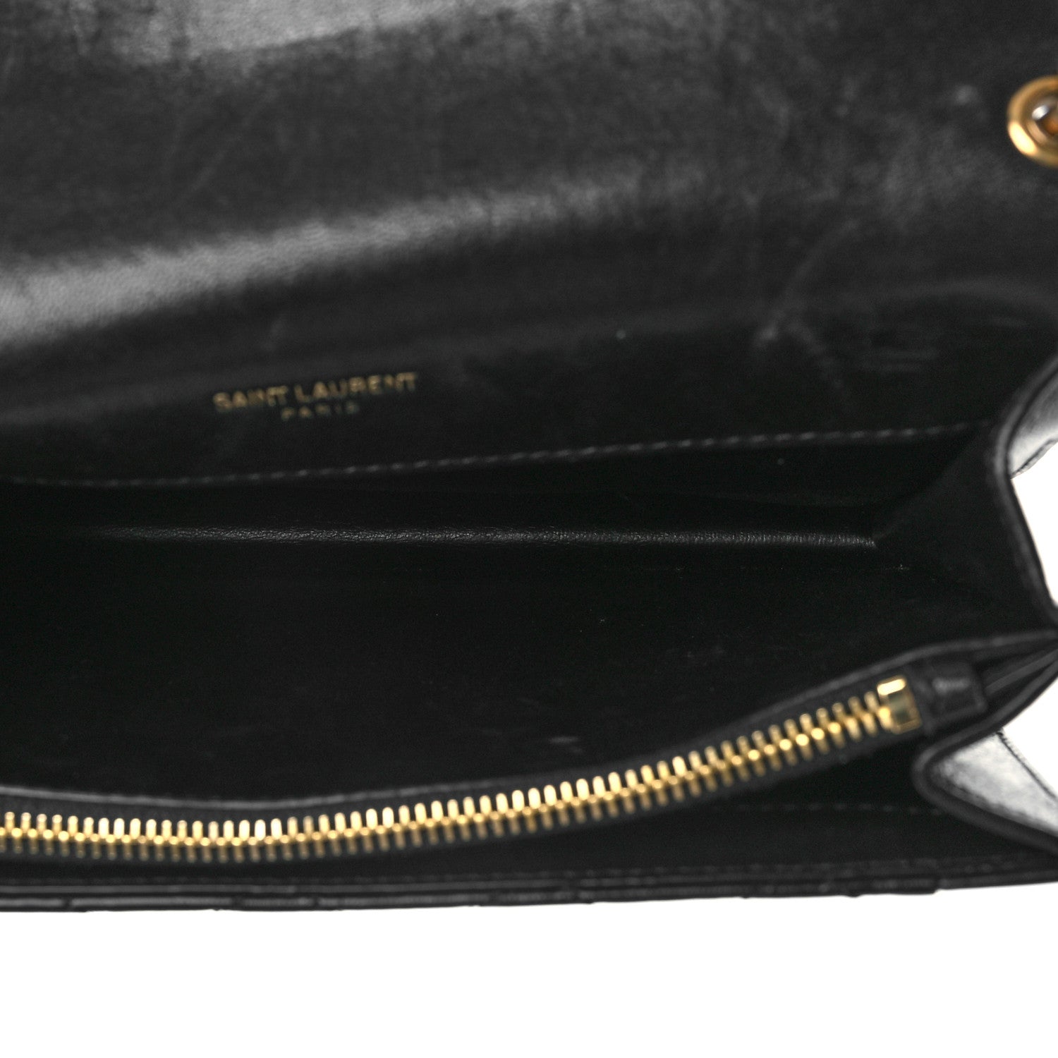 Saint Laurent Lambskin Quilted Mini Gaby Satchel Black 5 of 14