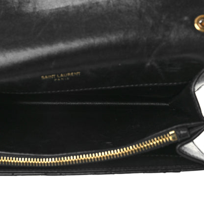 Saint Laurent Lambskin Quilted Mini Gaby Satchel Black 5 of 14