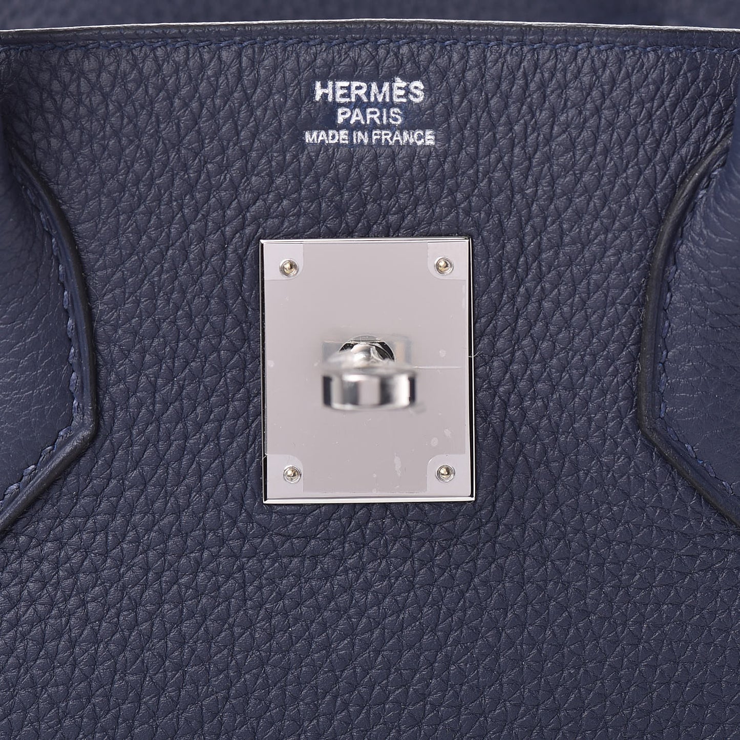 Togo Swift Officier Birkin 30 Bleu Nuit Vert Cypress