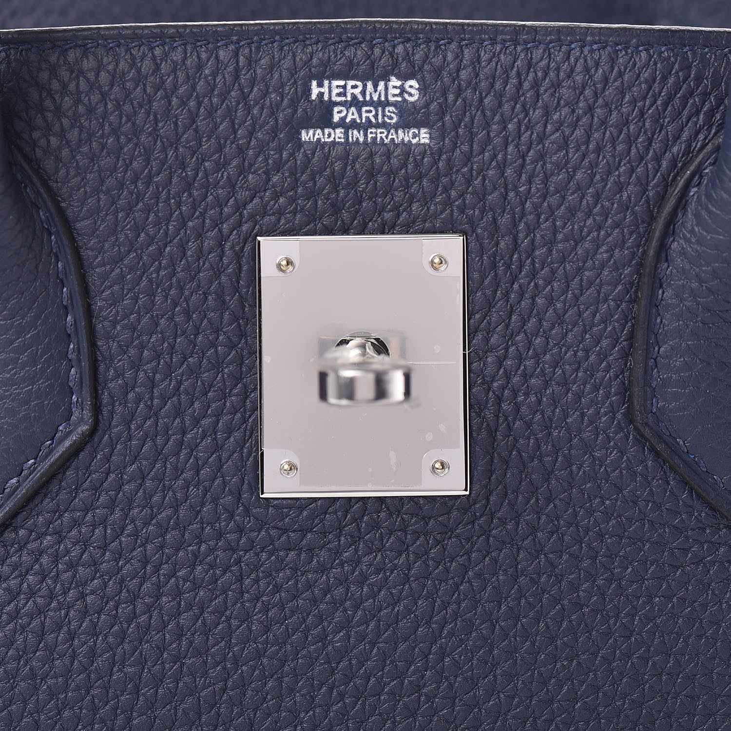 Hermes Togo Swift Officier Birkin 30 Bleu Nuit Vert Cypress 27 of 39