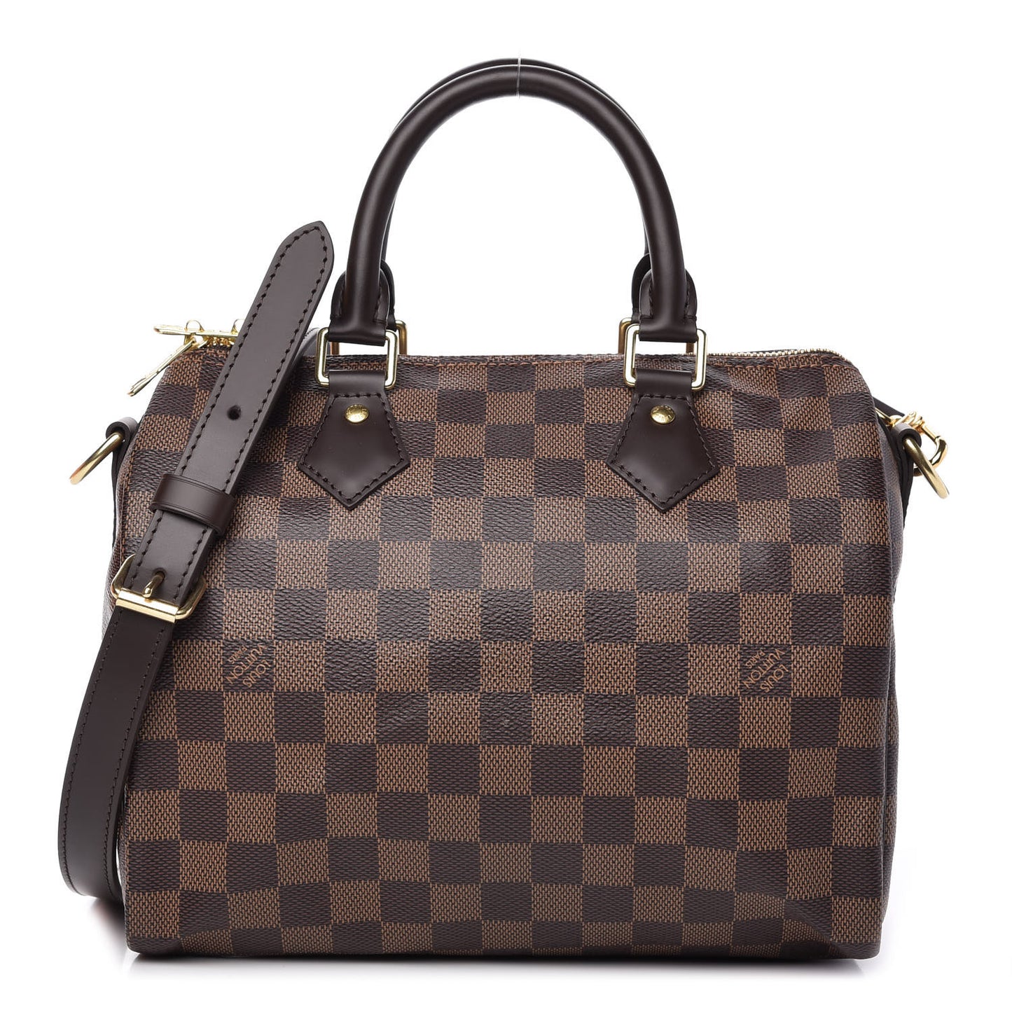 Damier Ebene Speedy Bandouliere 25