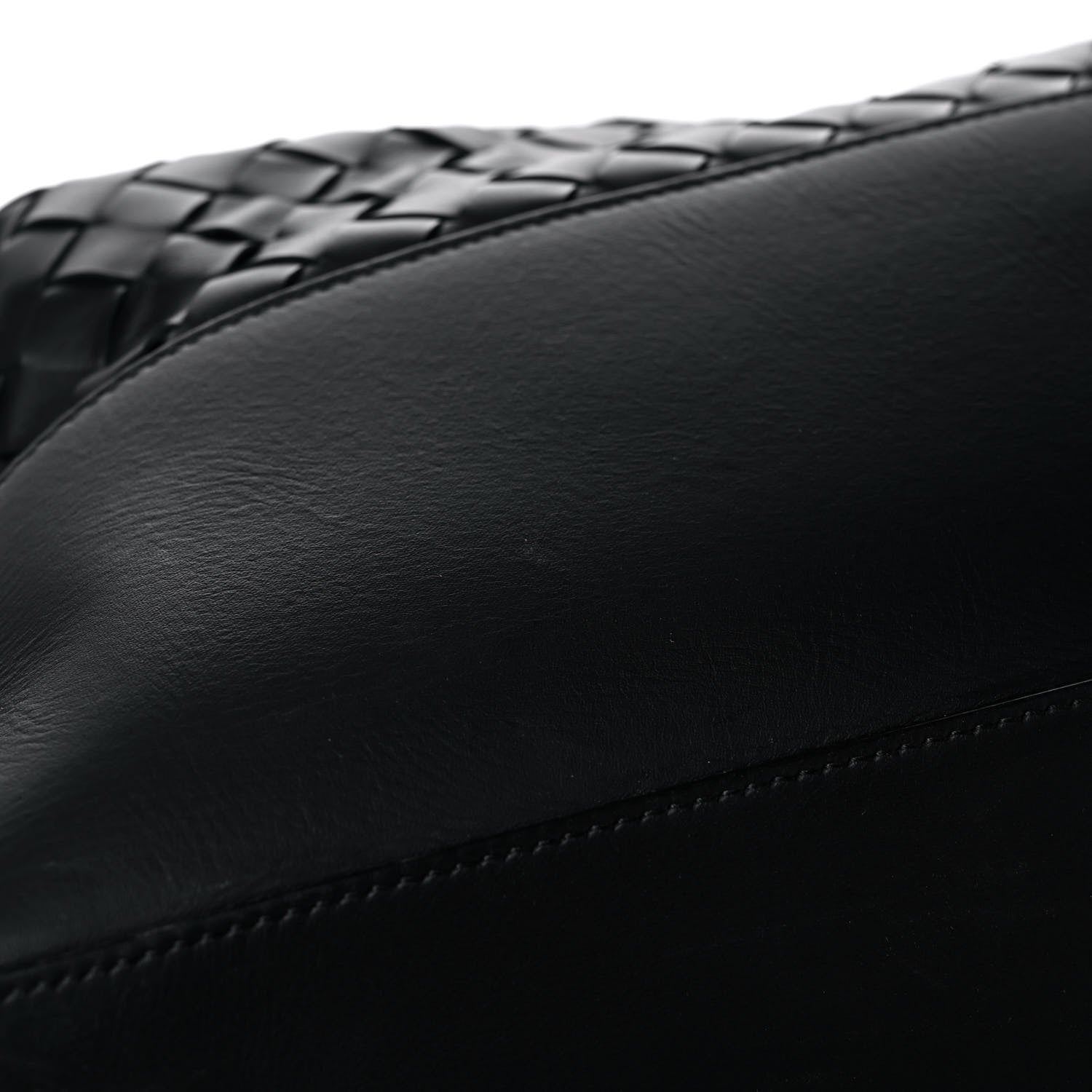 Bottega Veneta Nappa Intrecciato Maxi Convertible Tote Black 9 of 15