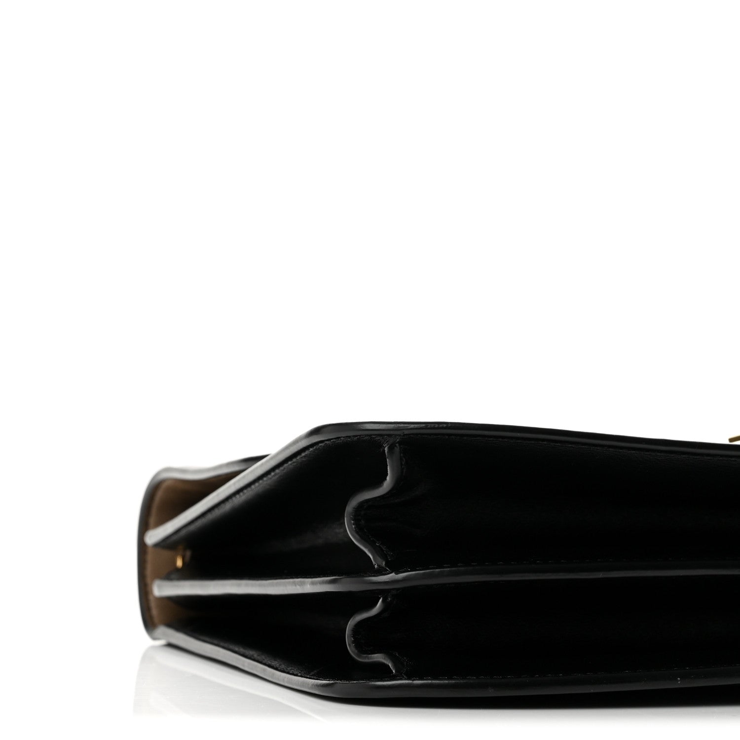 The Row Sleek Calfskin The Sofia 10 Top Handle  Black 8 of 14