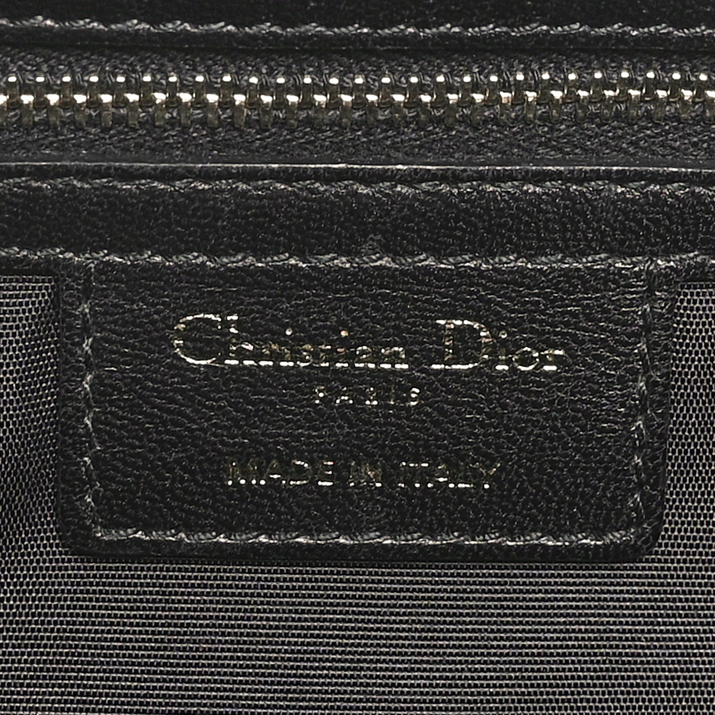 Lambskin Cannage Small Dior Soft Zipped Shopping Tote Black