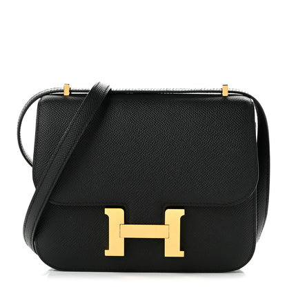 Hermes Epsom Constance 18 Black 1 of 12
