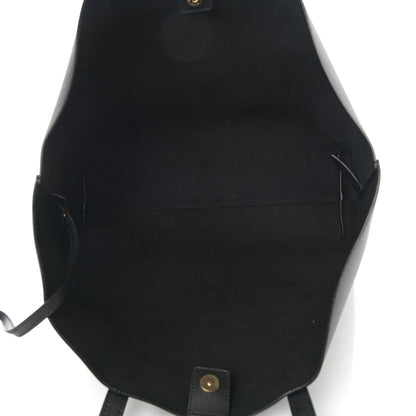 Saint Laurent Calfskin Large Shopping Tote Black 6 of 12