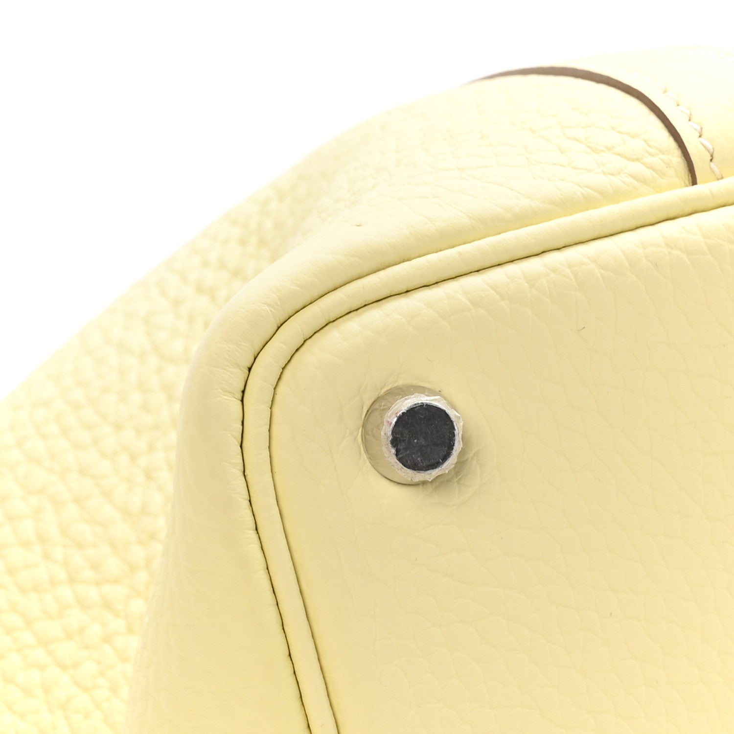 Hermes Taurillon Clemence Picotin Lock 18 PM Jaune Milton 10 of 11