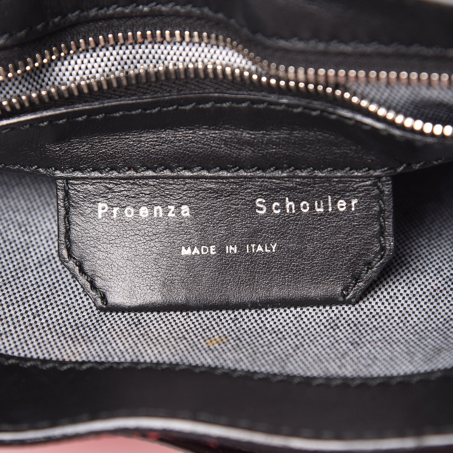 Grainy Calfskin Tiny PS1 Satchel Geranium