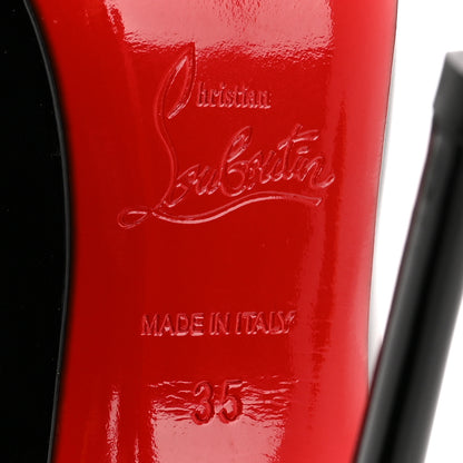 Christian Louboutin Patent So Kate 120 Pumps 35 Black 8 of 9