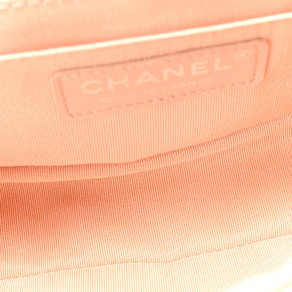 Chanel Caviar Chevron Quilted Small Single Flap Light Pink 5 of 10