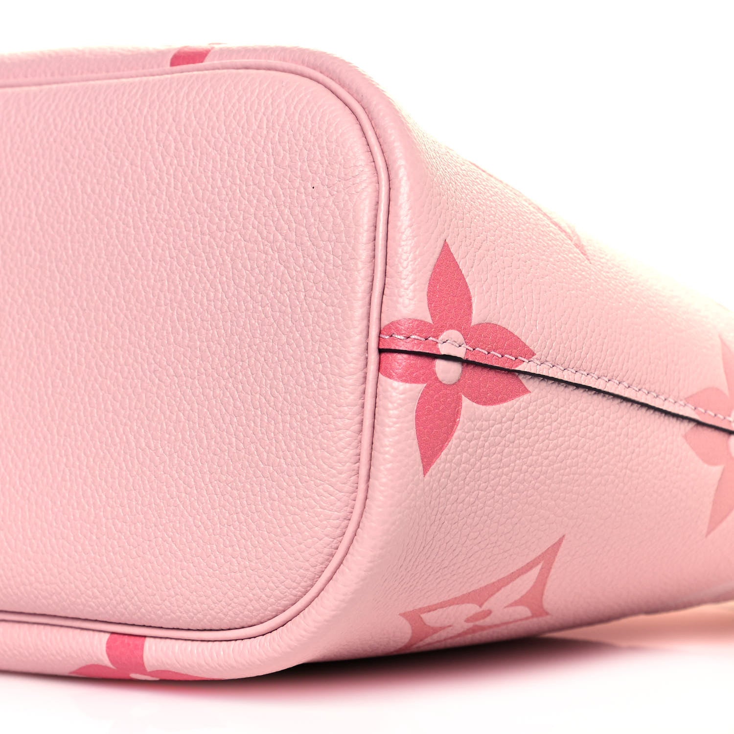 Louis Vuitton Empreinte Monogram Giant By The Pool Marshmallow Hobo PM Bouton De Rose 10 of 11