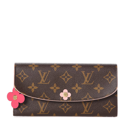 Louis Vuitton Monogram Bloom Flower Emilie Wallet 1 of 6