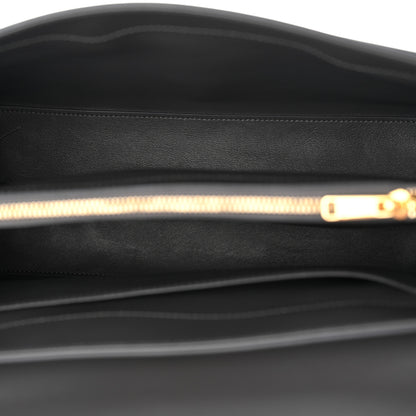 Celine Satinated Calfskin Medium 16 Top Handle Bag Medium Grey 5 of 10