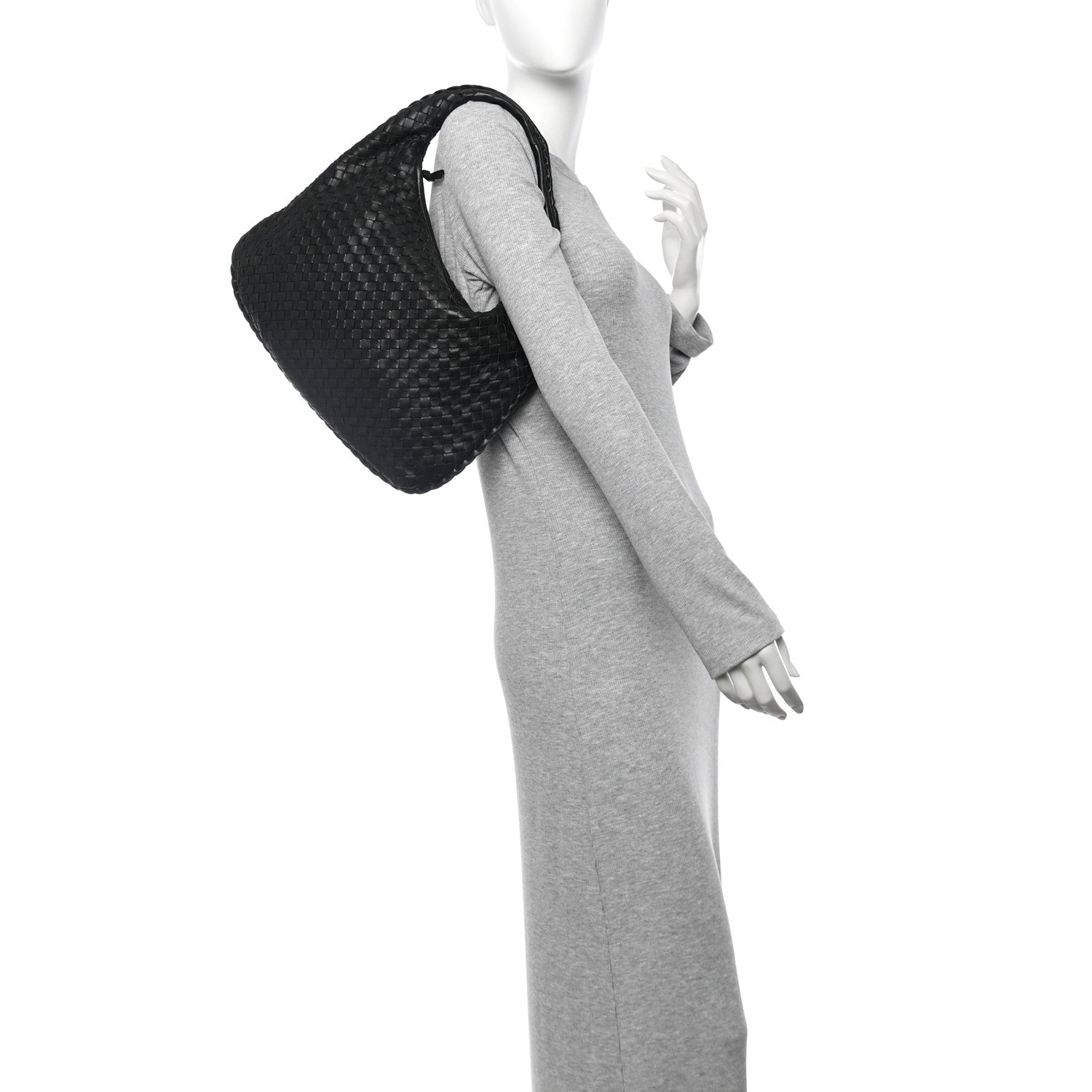 Bottega Veneta Nappa Intrecciato Medium Veneta Hobo Black 2 of 10