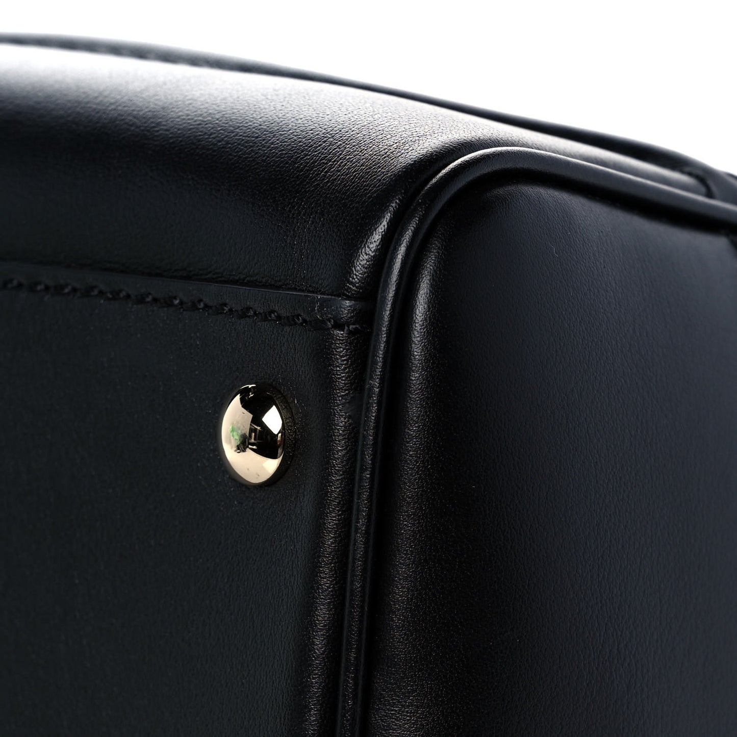 Calfskin Medium Palazzo Empire Bag Black