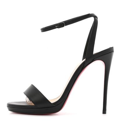 Christian Louboutin Nappa Loubi Queen 120 Pumps 40.5 Black 35 Black 1 of 10