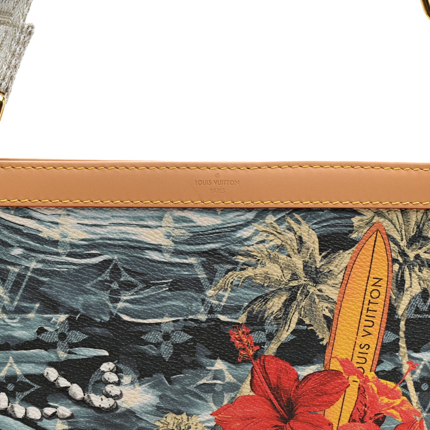 Monogram Surfin' Gaston Wearable Wallet
 Navy Blue